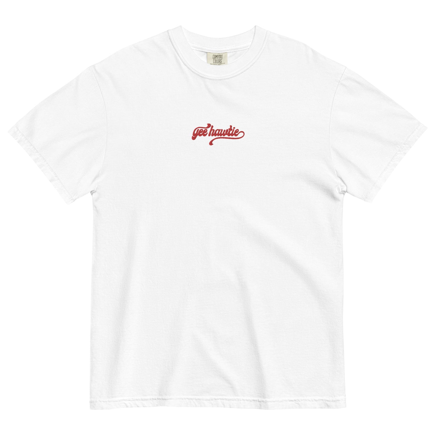 Yeehawtie Embroidered White TShirt