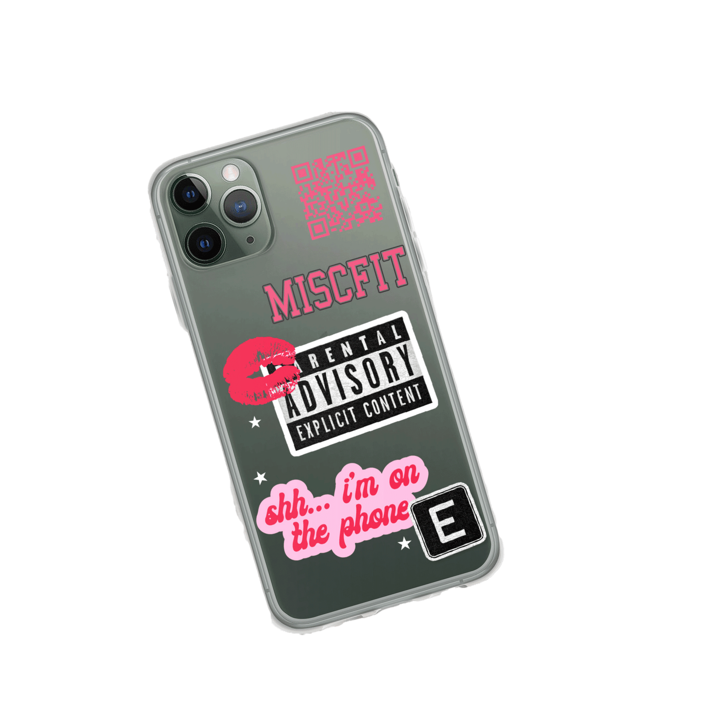 MiscELENAeous Clear Phone Case