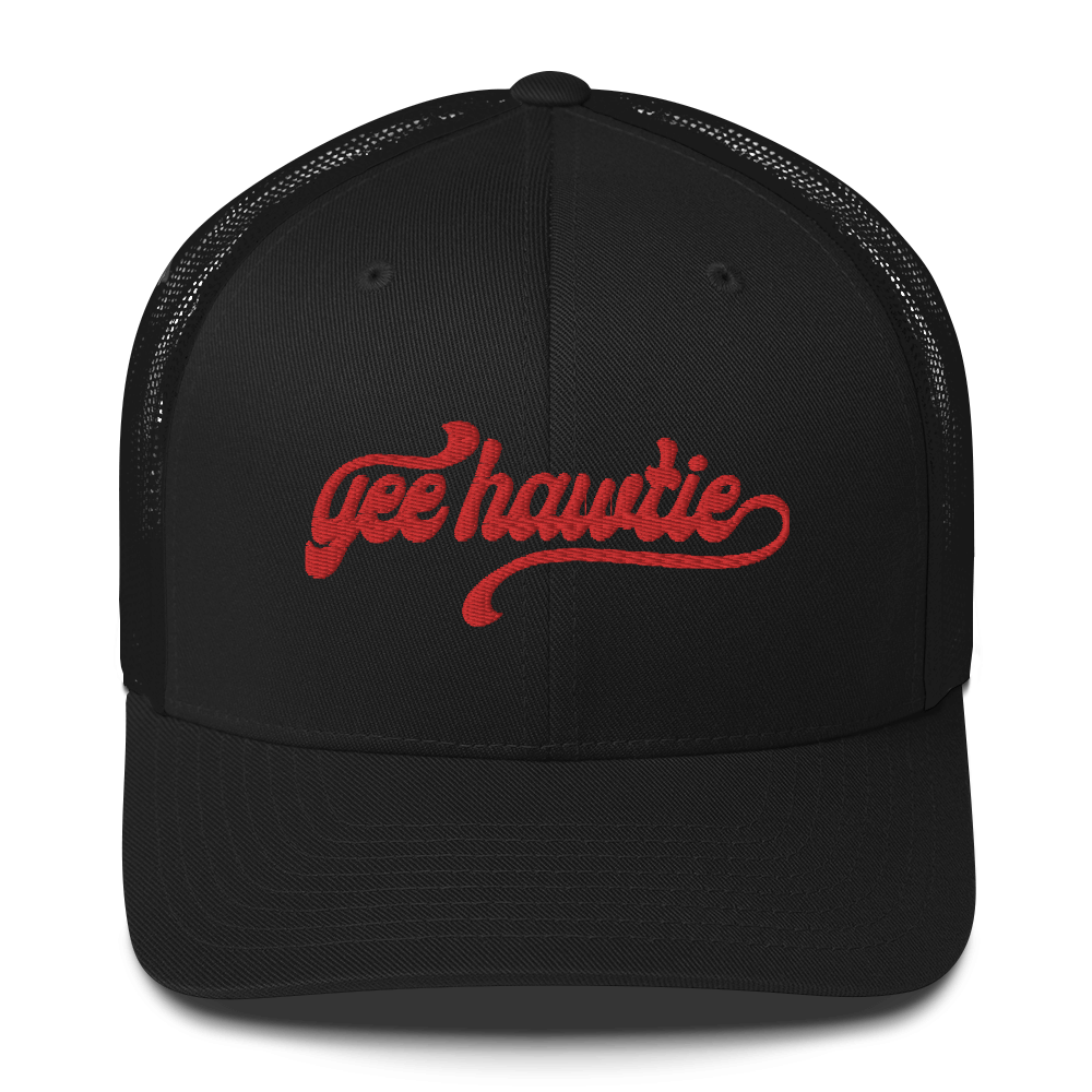 YeeHawtie Black Trucker Cap