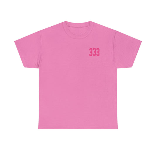 333 Tee - Pink